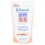 Johnson's pH 5.5 Almond Oil Nourishing Body Wash 600ml